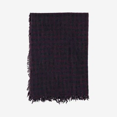 Faliero Sarti Paoletto Cashmere And Wool Blend Scarf In Black