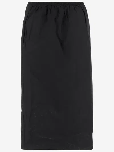 Carven Elasticated-waist Midi Skirt