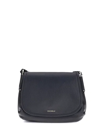 Coccinelle Flap-fastening Leather Cross-body Bag
