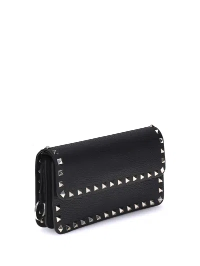 Valentino Rockstud Pochette With Chain
