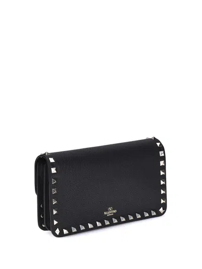 Valentino Rockstud Pochette With Chain