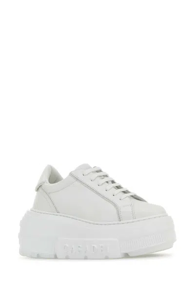 Casadei Maxi Logo Sneakers