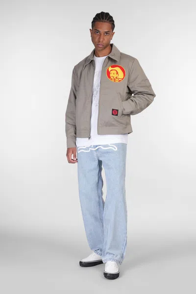 Icecream Casual Jacket In Green Polyester In Green