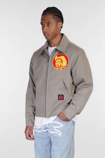 Icecream Casual Jacket In Green Polyester In Green