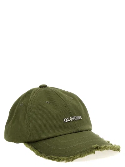 Jacquemus La Casquette Artichaut Hats Green In Green
