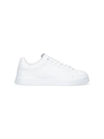 Dolce & Gabbana Dolce&gabbana Portofino White Low Trainer In White
