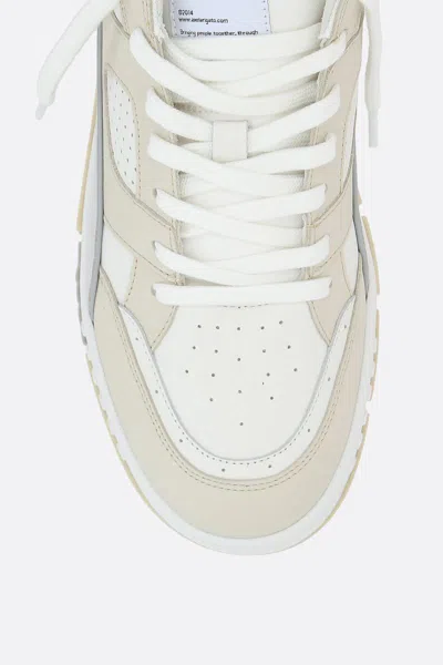 Axel Arigato Low-top Sneakers With Textured Panels And Cushioned Sole In Multi