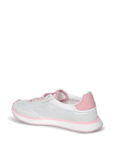 Dolce & Gabbana Mixed-material Dg Cushion Sneakers In Gray
