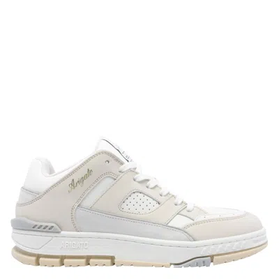 Axel Arigato Low-top Sneakers With Textured Panels And Cushioned Sole In Multi