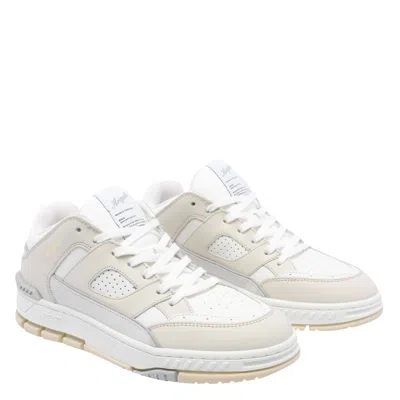 Axel Arigato Low-top Sneakers With Textured Panels And Cushioned Sole In Multi