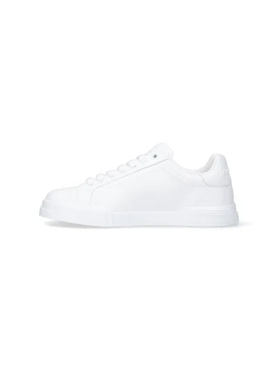 Dolce & Gabbana Dolce&gabbana Portofino White Low Trainer In White