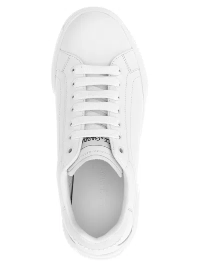 Dolce & Gabbana Dolce&gabbana Portofino White Low Trainer In White