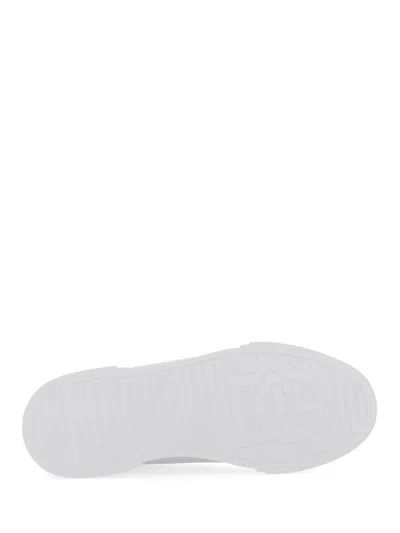 Dolce & Gabbana Dolce&gabbana Portofino White Low Trainer In White