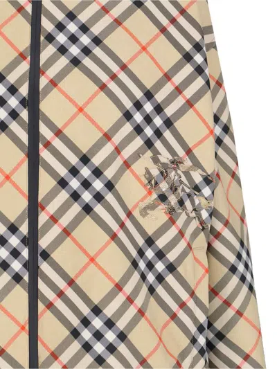 Burberry Ekd Reversible Jacket In Burgundy