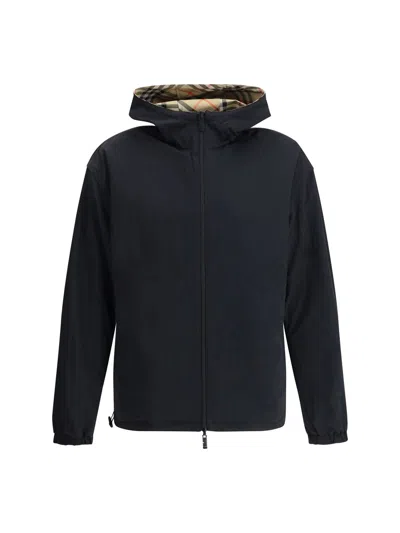 Burberry Ekd Reversible Jacket In Burgundy