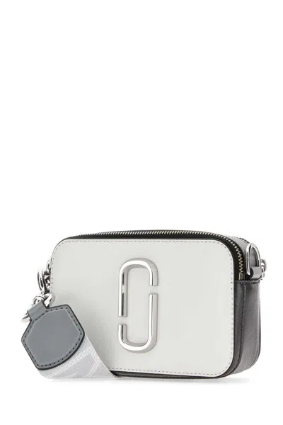 Marc Jacobs Multicolor Leather The Snapshot Crossbody Bag In White