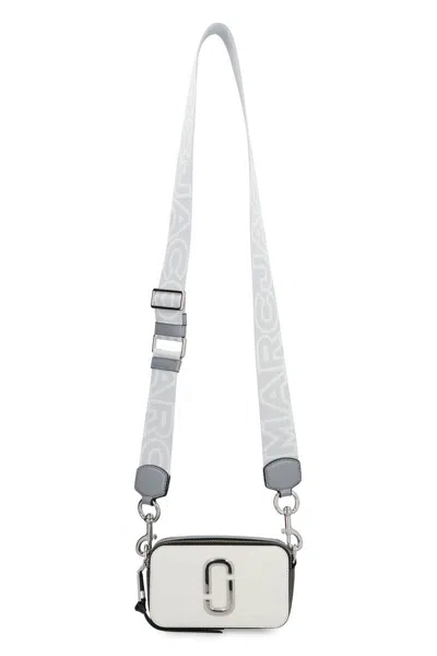 Marc Jacobs Multicolor Leather The Snapshot Crossbody Bag In White