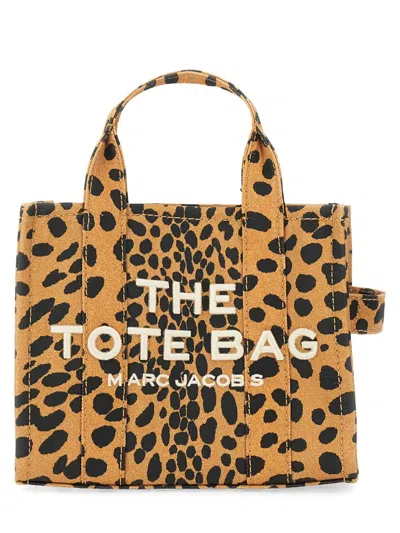 Marc Jacobs Cheetah Medium Tote Bag In Brown