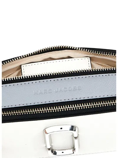 Marc Jacobs Multicolor Leather The Snapshot Crossbody Bag In White
