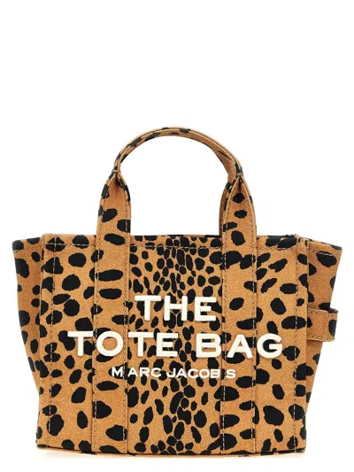 Marc Jacobs Cheetah Medium Tote Bag In Brown