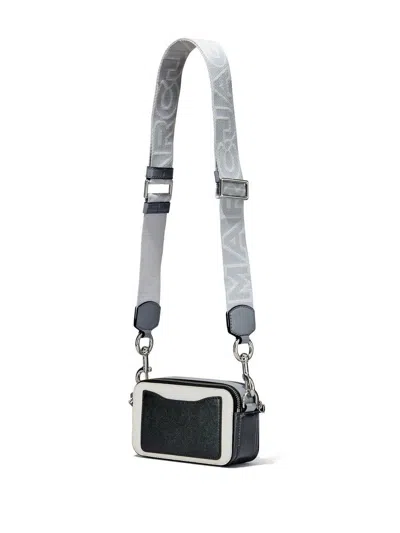 Marc Jacobs Multicolor Leather The Snapshot Crossbody Bag In White