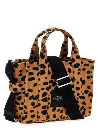 Marc Jacobs Cheetah Medium Tote Bag In Brown