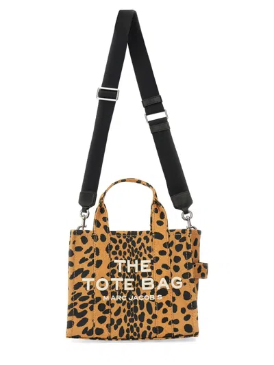 Marc Jacobs Cheetah Medium Tote Bag In Brown