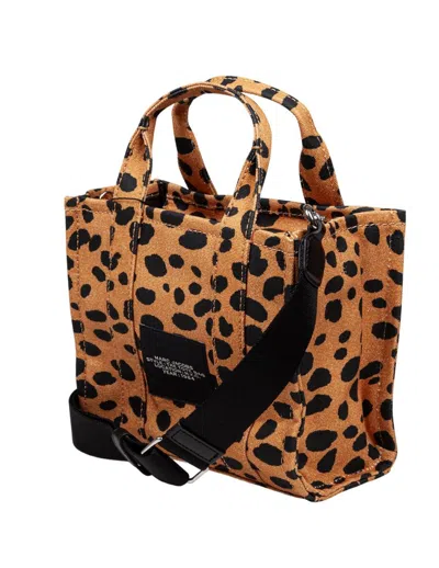 Marc Jacobs Cheetah Medium Tote Bag In Brown