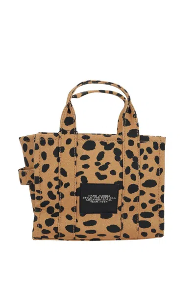 Marc Jacobs Cheetah Medium Tote Bag In Brown