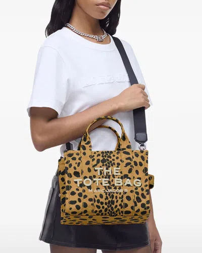 Marc Jacobs Cheetah Medium Tote Bag In Brown
