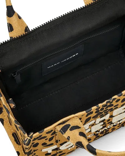 Marc Jacobs Cheetah Medium Tote Bag In Brown