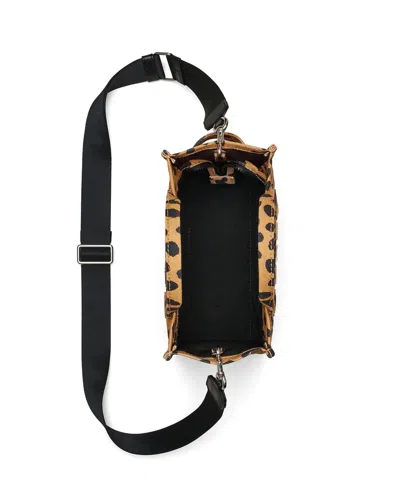 Marc Jacobs Cheetah Medium Tote Bag In Brown