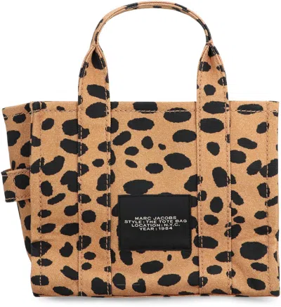 Marc Jacobs Cheetah Medium Tote Bag In Brown