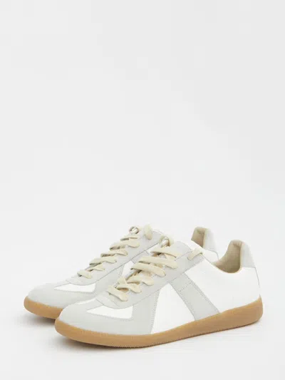 Maison Margiela Replica In Nappa Lilla Sneakers