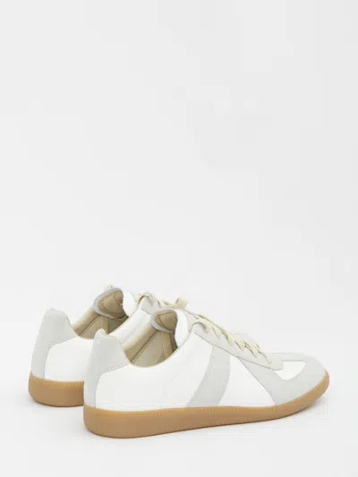 Maison Margiela Replica In Nappa Lilla Sneakers