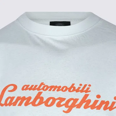 Balenciaga Automobili Lamborghini Cotton T-shirt In White