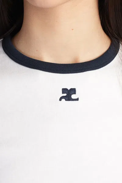 Courrèges T-shirt In White