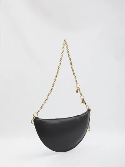 Chloé Black Nappa Leather Chloe Icons Shoulder Bag In Black