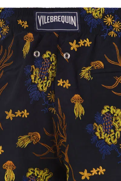 Vilebrequin Mistral - Patterned Swimming Shorts In Blue