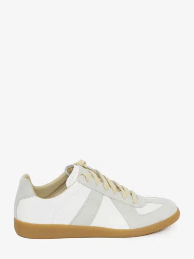 Maison Margiela Replica In Nappa Lilla Sneakers