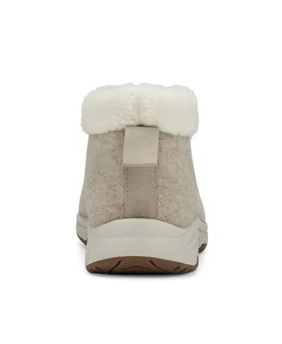 Easy Spirit Tree Pose 2 Womens Faux Fur Slip On Slip-on Sneakers