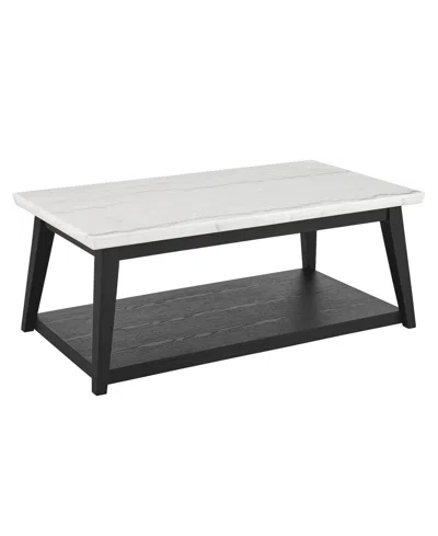 Macy's Mabell 26" Wood Cocktail Table In Multi