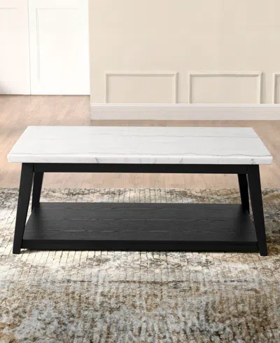 Macy's Mabell 26" Wood Cocktail Table In Multi