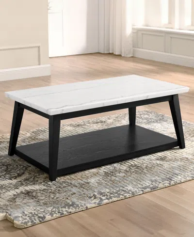 Macy's Mabell 26" Wood Cocktail Table In Multi