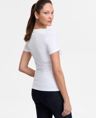 Inc International Concepts Women's Asymmetric-neck Top, Exclusively At Macy's