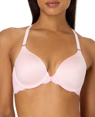 Maidenform One Fab Fit Lace T-back Shaping Underwire Front Close Bra 7112