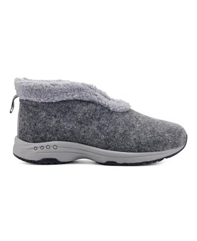 Easy Spirit Treepose 2 Womens Faux Fur Lined Bootie Slippers