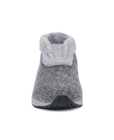 Easy Spirit Treepose 2 Womens Faux Fur Lined Bootie Slippers