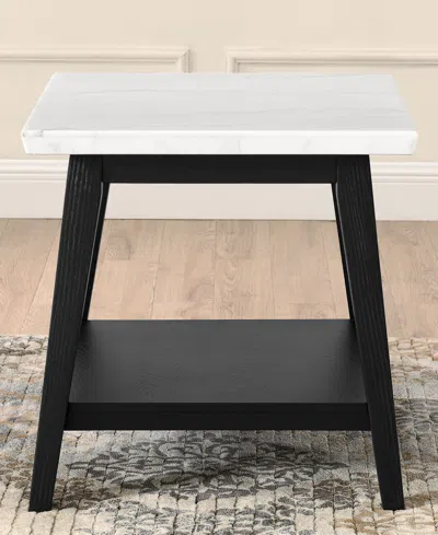 Macy's Mabell 24" Wood End Table