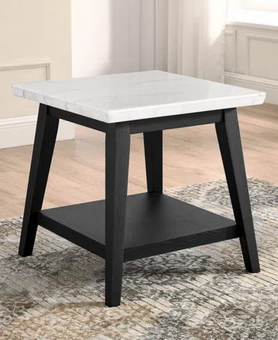 Macy's Mabell 24" Wood End Table
